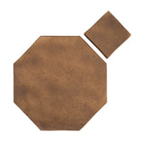 Arabesque 10" Octagon & Dot Tuscan Mustard Cement Tile