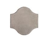 Arabesque 11x11 Pata Grande Cement Tile - Natural Gray