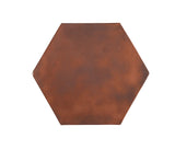 Arabesque 12x12 Hexagon Red Flash