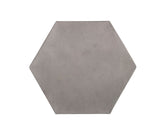 Arabesque 12x12 Hexagon Sidewalk Gray