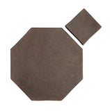 Arabesque 12x12 Octagon Cement Tile Brown