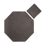 Arabesque 12x12 Octagon Cement Tile Charcoal