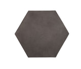 Arabesque 14x14 Hexagon Charcoal