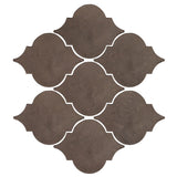 Arabesque Malaga Brown Cement Tile