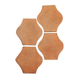 Arabesque 4x4 Pata Grande Cement Tile Saltillo