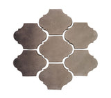 Arabesque Mini San Felipe Cement Tile Antique Gray