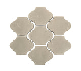 Arabesque Mini San Felipe Cement Tile Early Gray