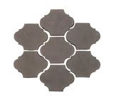 Arabesque Mini San Felipe Cement Tile Smoke