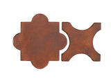 Arabesque Segovia Red Flash Cement Tile
