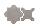 Arabesque Segovia Sidewalk Gray Cement Tile