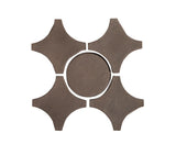 Arabesque Sintra Brown Cement Tile