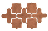 Arabesque Tangier Cotto Gold Cement Tile