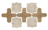 Arabesque Tangier Early Gray Cement Tile