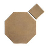 Arabesque 10" Octagon & Dot Khaki Cement Tile