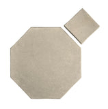Arabesque 10" Octagon & Dot Early Gray Cement Tile