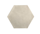 Arabesque 8" Inch Hexagon - Rice