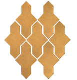 Arabesque Castille Cement Tile - Buff
