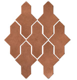 Arabesque Castille Cement Tile - Cotto Gold