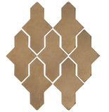 Arabesque Castille Cement Tile - Khaki
