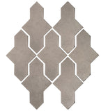 Arabesque Castille Cement Tile - Natural Gray