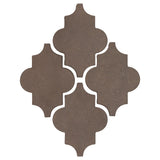 Arabesque Zafra Cement Tile - Brown