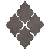 Arabesque Zafra Cement Tile - Charcoal