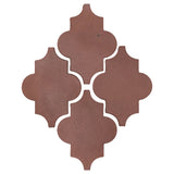 Arabesque Zafra Cement Tile - City Hall Red