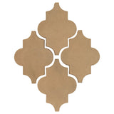 Arabesque Zafra Cement Tile - Khaki