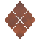 Arabesque Zafra Cement Tile - Red Flash