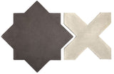 Arabesque Aragon Rice Cross  Charcoal Star