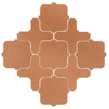 Avente Clay Arabesque Tangier Beechnut Tile