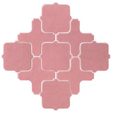 Avente Clay Arabesque Tangier Bubble Gum Tile