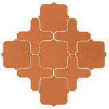 Avente Clay Arabesque Tangier Fawn Brown Matte Tile