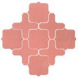 Avente Clay Arabesque Tangier Peach Pie Tile