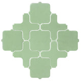 Avente Clay Arabesque Tangier Peppermint Tile