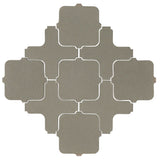 Avente Clay Arabesque Tangier Pewter Matte Tile