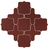 Avente Clay Arabesque Tangier Pueblo Red Tile