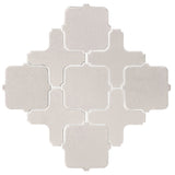 Avente Clay Arabesque Tangier Pure White Tile