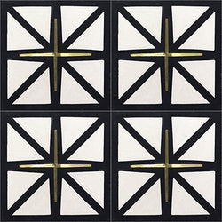 Mission Brass Cross Cement Tile 8"x8"