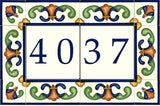 San Francisco Border with Two Custom 6"x6" Address Tiles
