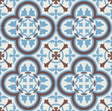 Classic Cluny D Encaustic Cement Tile Rug