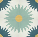 Classic Suzani A Quarter Design Cement Tile