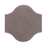 Clay Arabesque 11"x11" Pata Grande Tile - Ash