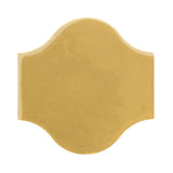 Clay Arabesque 11"x11" Pata Grande Tile - Gold Rush