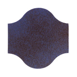 Clay Arabesque 11"x11" Pata Grande Tile - Persian Blue