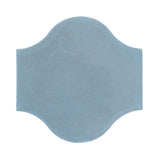 Clay Arabesque 11"x11" Pata Grande Tile - Turquoise