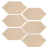 Clay Arabesque 4" x 8" Picket - Almond