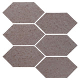 Clay Arabesque 4" x 8" Picket - Ash