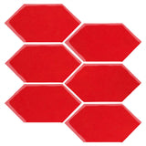 Clay Arabesque 4" x 8" Picket - Chile Papper