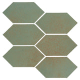 Clay Arabesque 4" x 8" Picket - Chrome